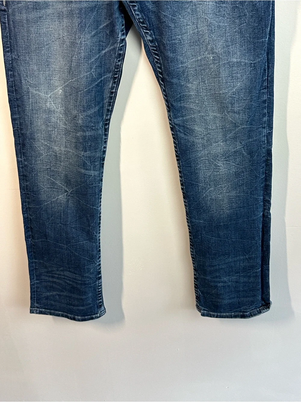 True Religion Ricky Relaxed Straight No Flap Jeans Size 36
